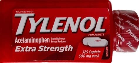 TYLENOL Extra Strength 500mg Acetaminophen Caplets / | Ubuy India