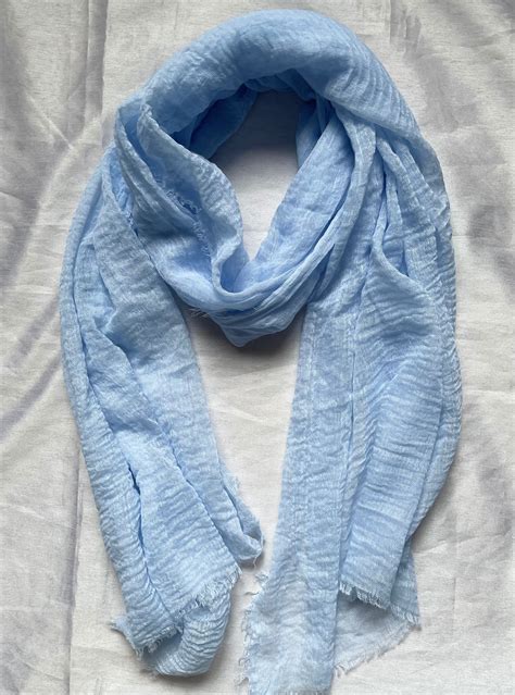 Scarf, Large Shawl ,cotton Summer Wrap, Beach Dress, Cozy Soft Light ...