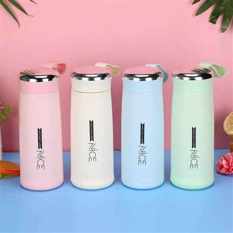 Nice Portable Glass Water Bottle 400 ml – Eva Fashion and Craft