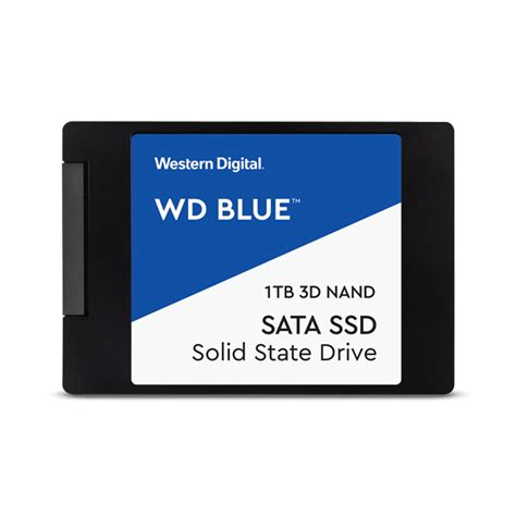 Western Digital Blue 1TB 3D NAND SATA Internal SSD (WDS100T2B0A ...