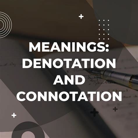 Connotation vs Denotation Examples 的图像结果