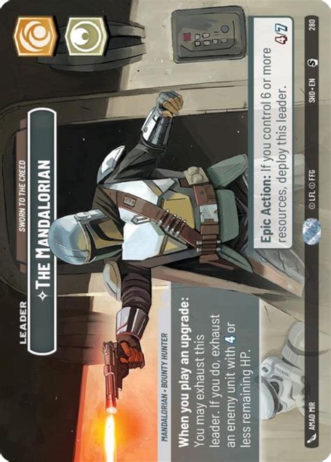 The Mandalorian, Sworn To The Creed (Showcase Frame) | Shadows of the ...