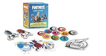 Buy FORTNITE (Official) Loot Pack: Includes Pins, Patch, Vinyl Stickers ...
