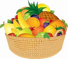 Fruit Basket Clipart by Fruit Basket Clip Food Clipart Fruit Basket Clipart