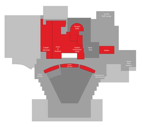 Floor Plan | Bone Student Center - Illinois State