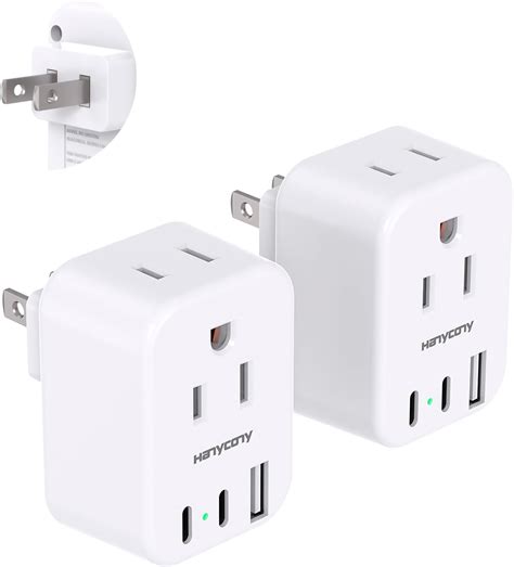 Amazon.com: US to Japan Plug Adapter, HANYCONY Japan Power Adapter with ...