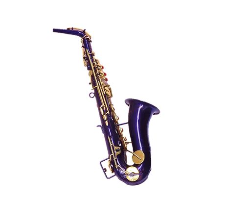 SM SAI MUSICALS Saxophone alto Brass & PURPULE Color Finish With key ...
