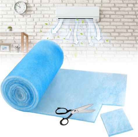 Frienda 20 x 91 Inch MERV 6 Reusable Air Vent Filter Cut to Size ...