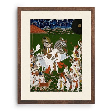 Maharana Bhim Singh in Procession: Buy Rajasthani Paintings & Art ...