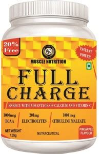 Muscle Nutrition Full Charge Energy Drink,1000 Mcg Citrulline Maleate ...
