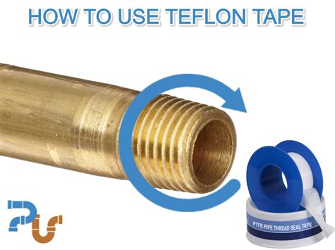 Wrapping Teflon Tape Direction 的图像结果