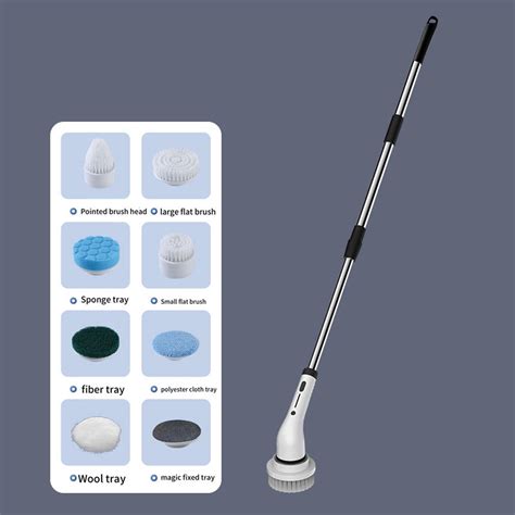 Cleaning Supplies Electric Spin Scrubber for Cleaning,Cordless Horse ...