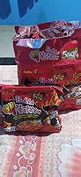 Samyang Hot Chicken Ramen 2X Spicy Buldak Noodles, 5 X 140 grams, Non ...