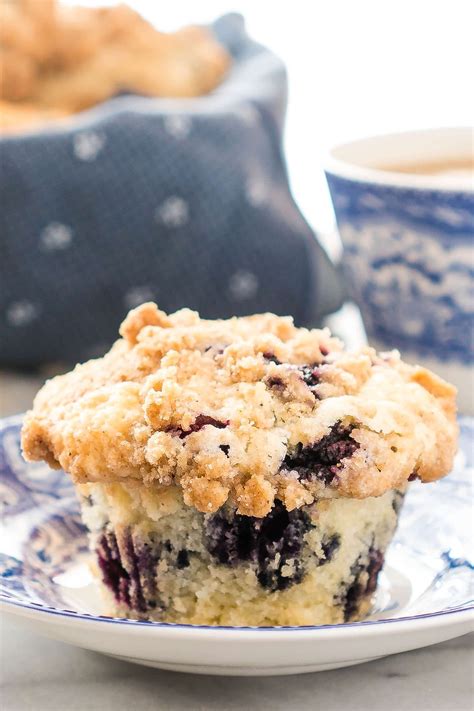 Blueberry Muffins Recipe With Crumble at Amy Dillon blog