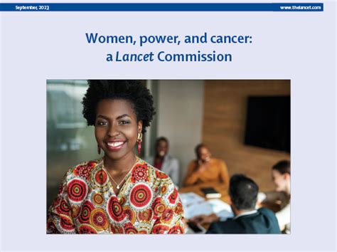 Women, Power, and Cancer: A Lancet Commission - NCI