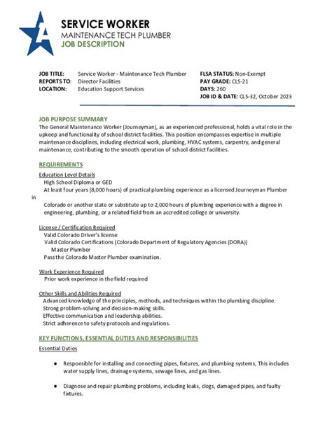 Fillable Online Structure Maintainer E (Plumber) (Provisional) - MTA ...