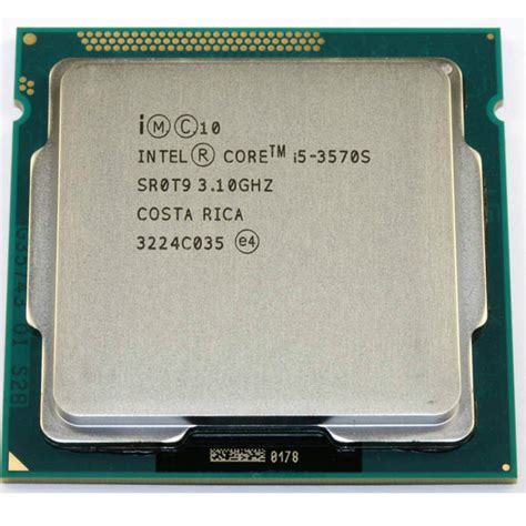 Buy lntel I5 3570 CPU Processor Quad-Core 3.4Ghz /L3=6M/77W Socket LGA ...