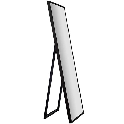 Buy Everly Hart Collection Black 16" x 57" Extruded Plastic Glass Full ...