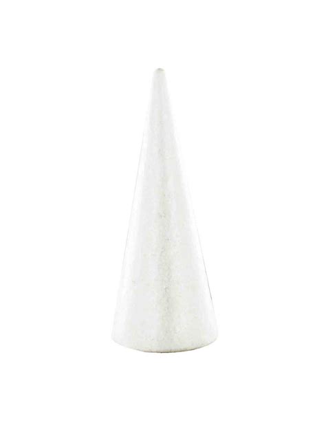 Cone polystyrène 25 x 9,5 cm