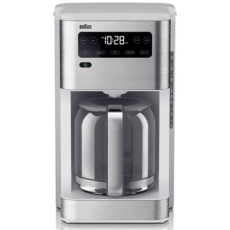 Braun PureFlavor 14-Cup Automatic Drip Coffee Maker, White (KF5650WH ...