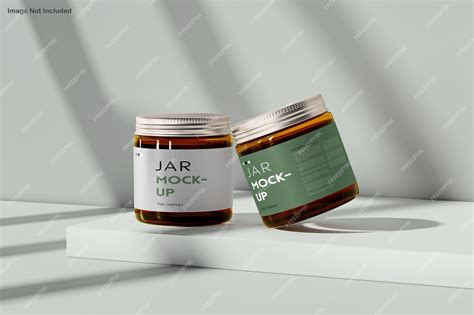 Jar mockup | Premium PSD