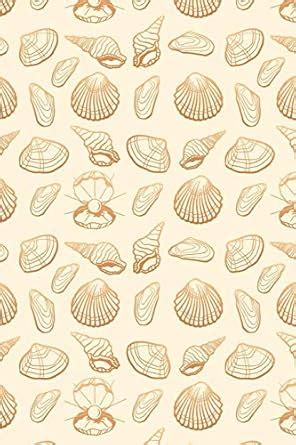 Sea Shells: Graph Paper Notebook, 6x9 Inch, 120 pages : Amazon.in: Books