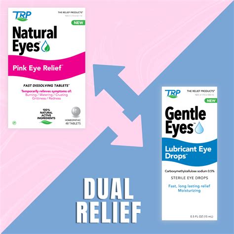 The Relief Products™» Pink Eye Relief™ Fast Dissolving Tablets™ 48ct