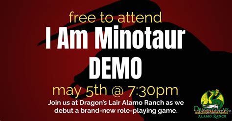I Am Minotaur Demo, 5511 W Loop 1604 N #111, San Antonio, TX, United ...