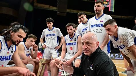The Armenian National basketball team squad announced for the match ...