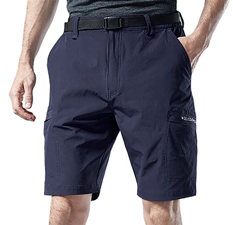cllios Men's Hiking Shorts Multi-pocket Quick-drying Shorts Casual ...