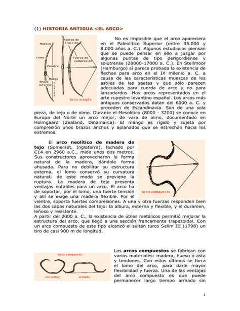 Historia y evolución del arco