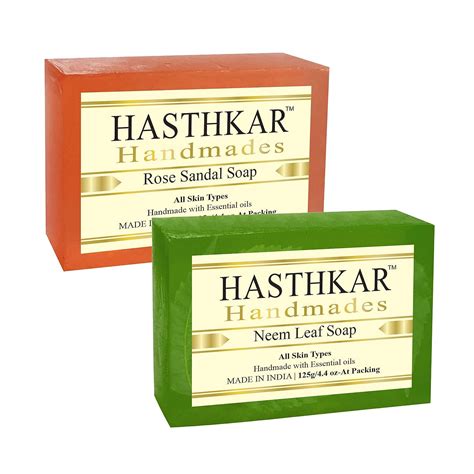 Buy byPureNaturals Hasthkar Handmades Handmade Natural Soap (1x2 Gift ...