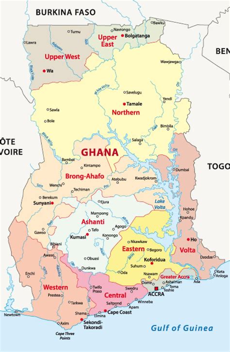 Ghana Maps & Facts - World Atlas