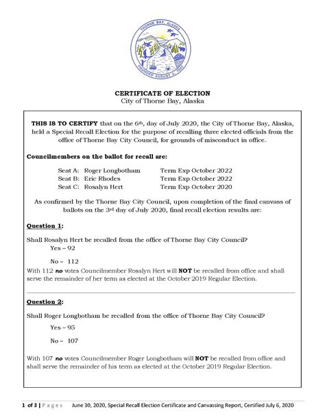 Election Certificates 的图像结果