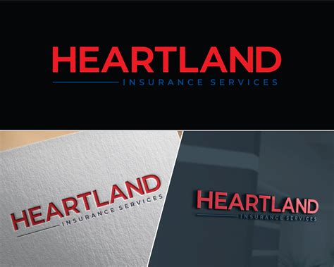 Professional, Bold, Insurance Logo Design for Heartland Insurance ...