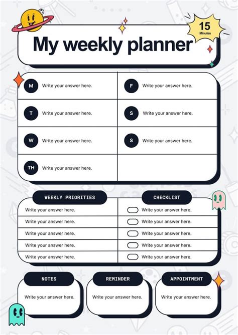 Image result for Creating a Weekly Schedule