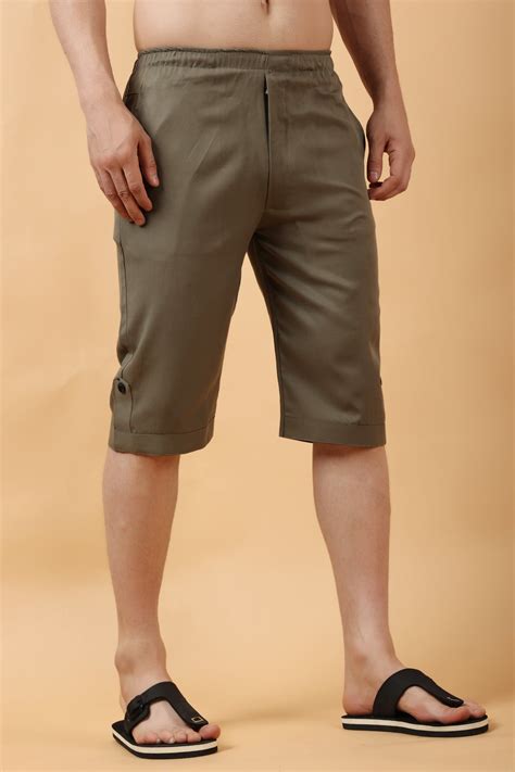 Buy Plus Size Men's Capri & Plus Size Capri For Men - Apella