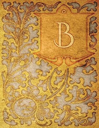 Monogram B Sketchbook: Blank Art Pad Notebook Journal (Monogram ...