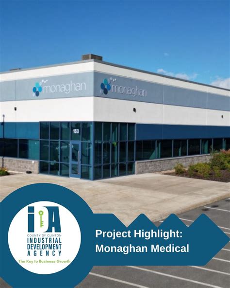 Thank you for all you do, County of Clinton Industrial Development Agency! | Monaghan Medical ...