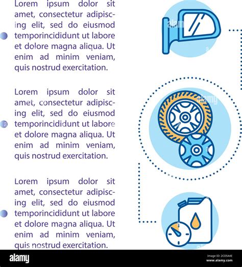 Car preventative maintenance concept icon with text Stock Vector Image ...