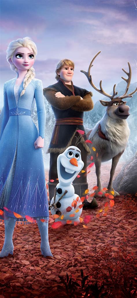 Обои королева Эльза Холодное сердце 2 Анна 1125x2436 iPhone X / XS от ...