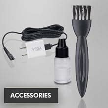 VEGA Pro Liner Hair Trimmer - Professional Grade Silver VPPHT-03 - RUBNIC