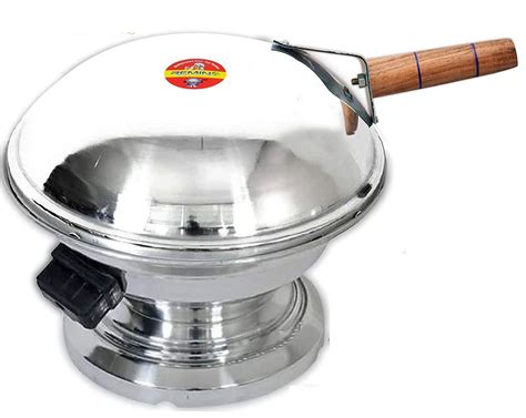 Remino Aluminum Tandoor Bati Maker Baking Oven, 25 x 25 x 35 Cm, 1 ...
