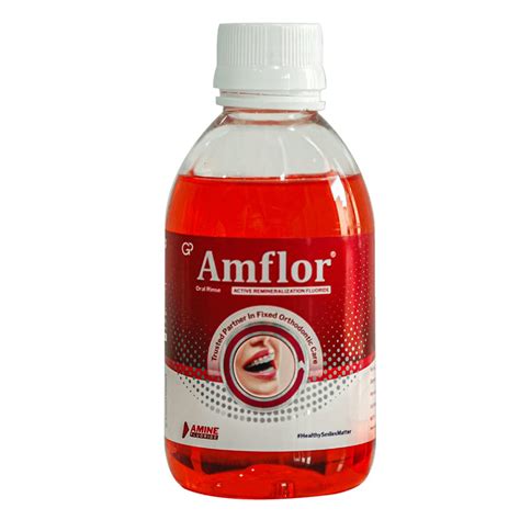 Amflor Oral Rinse | Uses, Side Effects, Price | Apollo Pharmacy