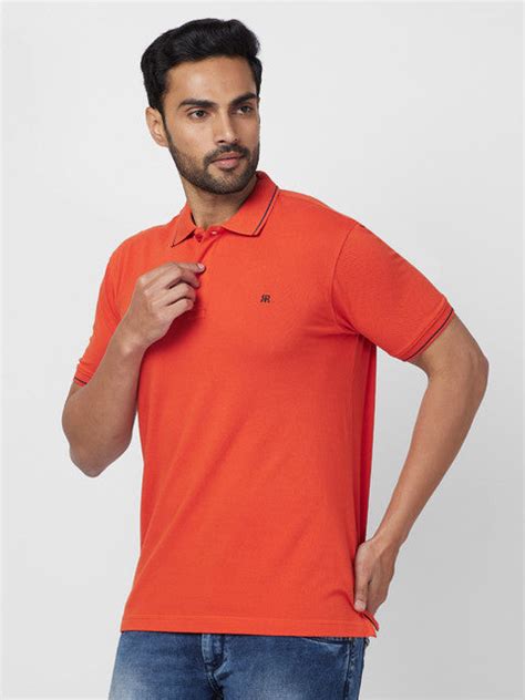 Raymond Men Red Contemporary Fit Solid T-Shirt – MyRaymond