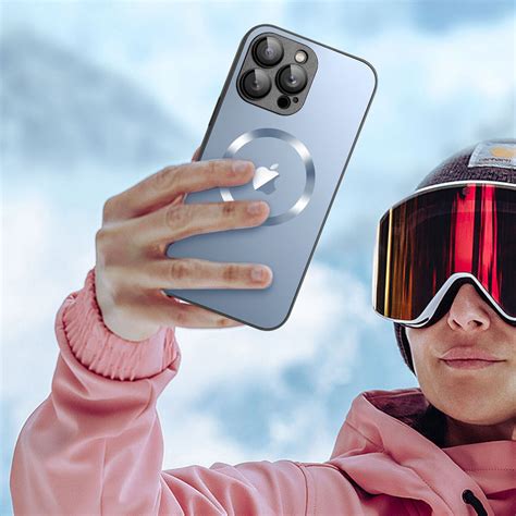 Buy For iPhone 14 13 12 11 Pro Max Slim Mag Safe Matte Case Camera Lens ...