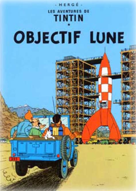 Póster Tintin Objectif lune.” Tintin, objetivo la luna , póster de la ...