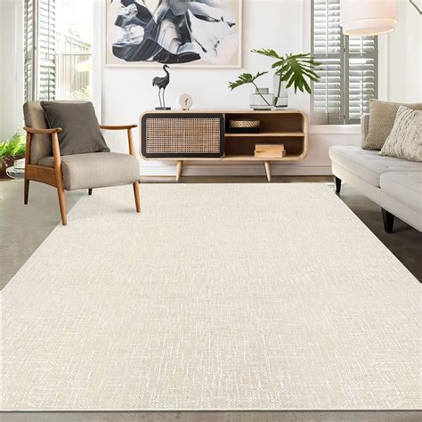 Amazon.com: RUGSREAL Living Room Area Rug 9x12 Machine Washable Rug Non ...