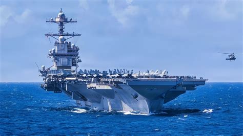 Aircraft Carrier USS Gerald R. Ford Could Break the U.S. Navy’s 294-Day Deployment Record ...