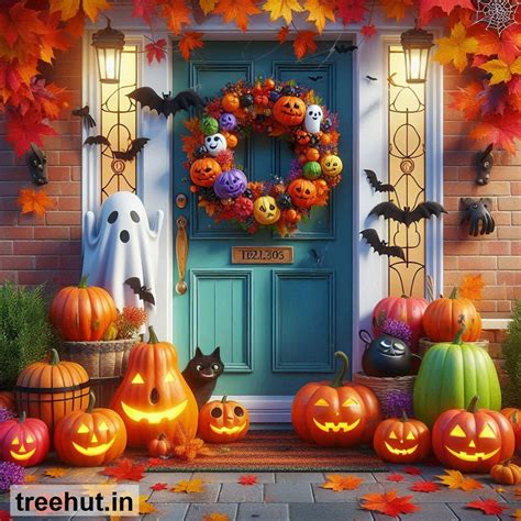 Halloween Decoration Ideas for Front Door